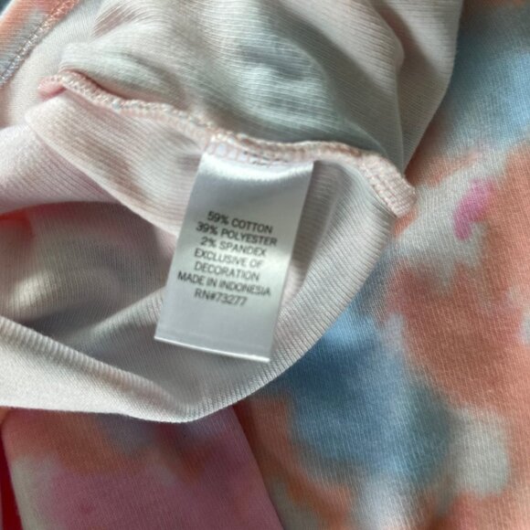 SO Pastel Watercolor Skirt with Rouching XS - Picture 3 of 5